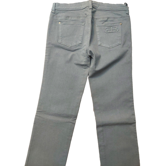 Ermanno Scervino Blue Gray Slim Straight Leg Denim Jeans Pants Sz 28 NWT - Picture 10 of 16